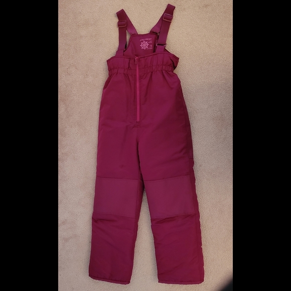 Maroon Joe Fresh snowpants size 14 (kids extra large) - Picture 1 of 4